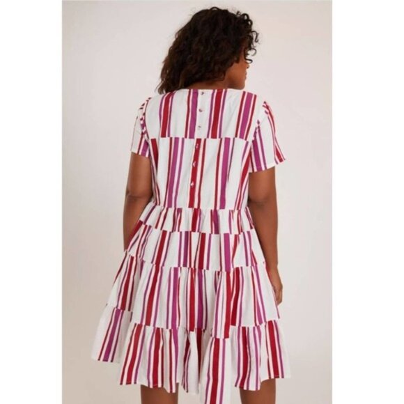 Anthropologie Anwen Tiered Tunic Dress 1X - Picture 2 of 10